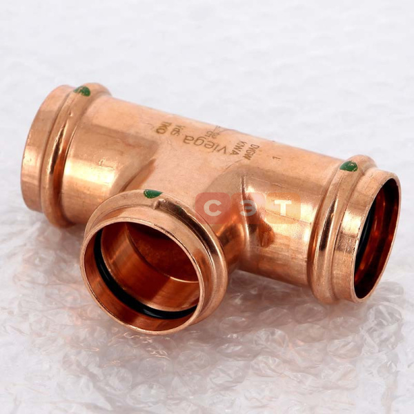 Тройник пресс равнопроходной Profipress SC-Contur 35